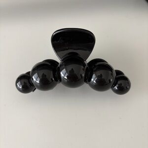 NEW Round Bubble Hair Claw Clip - Black